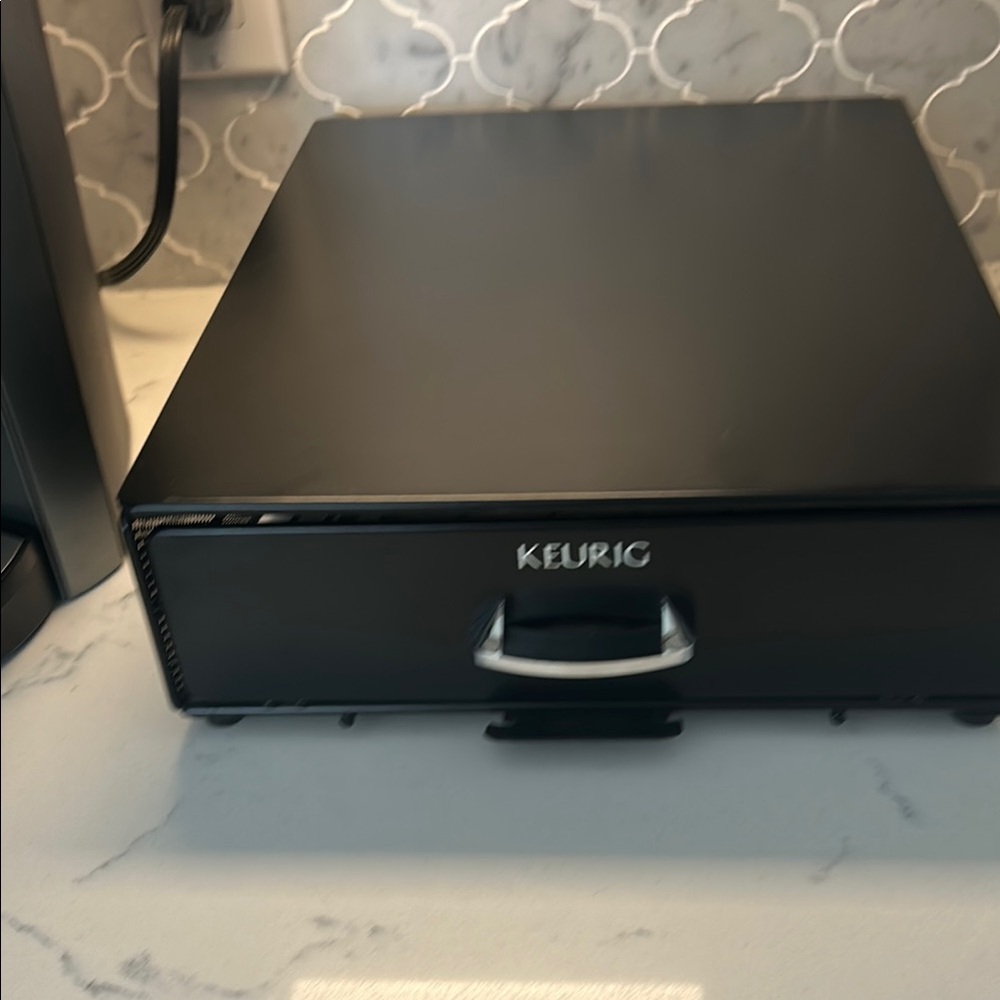 Keurig Black Rolling Coffee Pod Drawer